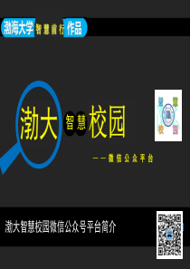 渤大智慧校园--微信公众平台商业计划书（PDF27页）