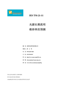 IES-TM-21-11-中文