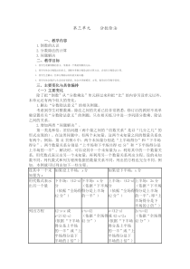 第3单元分数除法教材分析