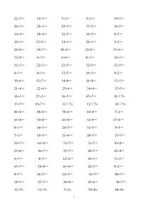 二年级下册有余数的除法口算题900道