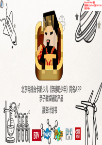 穿越吧少年同名APP商业计划书（PDF28页）