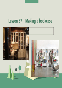 新概念一第-课-Making-a-bookcase