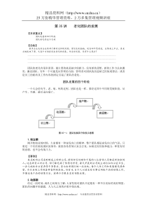 第35讲    老化团队的发展