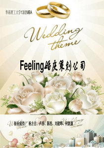 组Feeling婚庆策划公司商业计划书（PPT28页）