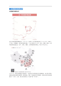 2020届高考地理时事热点复习专题全国猪价地图出炉三门峡山体被喷绿2050年香蕉或消失