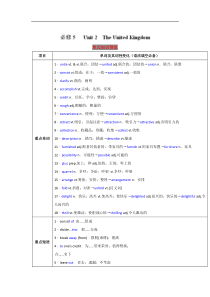 必修52TheUnitedKingdom讲2019年高考英语一轮复习讲练测Word版含解析