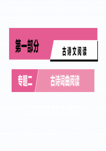 2020年中考语文一轮复习专题二古诗词曲篇目及备战演练第6首木兰诗统编教材七下第8课