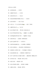 小升初语文知识点汇编文学常识5通用版本