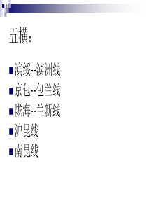 初中地理铁路路线图复习资料