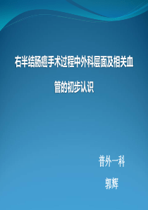 右半结肠---几点认识