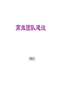 高效团队建设ppt（PPT34页)