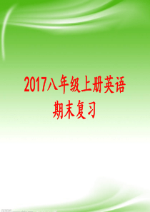 人教版八年级上册英语期末复习课件