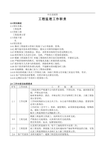 中百益家园工程监理工作职责