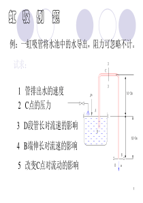 大学课件-化工原理-第1章虹吸例题a