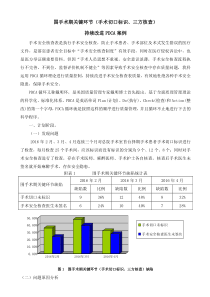 PDCA循环下持续改进手术安全核查表分析报告