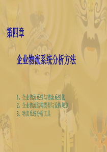 4第4章企业物流系分析方法