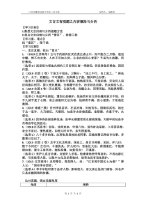 文言文内容概括与分析教案