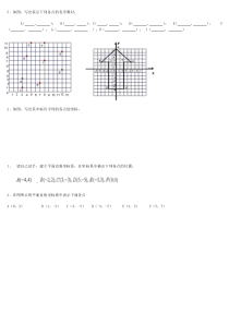 (完整版)人教版数学七年级下册平面直角坐标系练习题