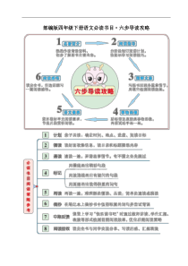 部编版四年级下册语文必读书目·六步导读攻略