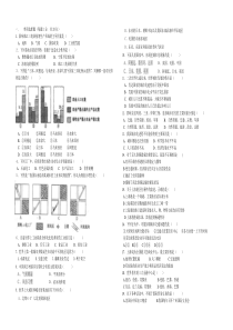 高一地理第二学期期中检测