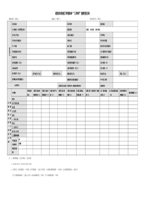 三同时验收登记表