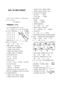 滦南县高一地理下学期期中考试