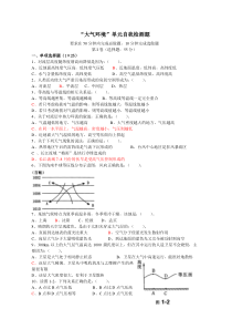 大气环境自我检测题