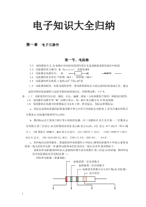 电子元器件最全知识