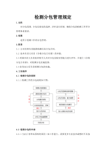 检测分包管理规定