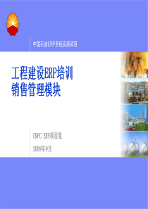 ERP_工程建设ERP概览培训SD