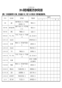 小学生假期作息时间表