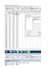 过程能力分析-CPK-Minitab