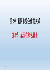 人教版新教材《基因在染色体上》优质课件1