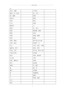 译林版7B全册单词表精编版