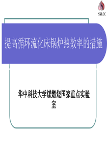 提高循环流化床锅炉热效率的措施（PPT63页)