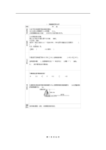 人教版数学六年级下册全册课前预习单