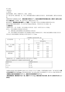 技能培训专题 电气设备标准