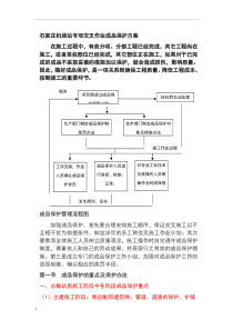 交叉施工中成品保护方案