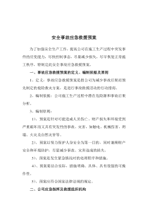 安全事故应急救援预案(doc 11)