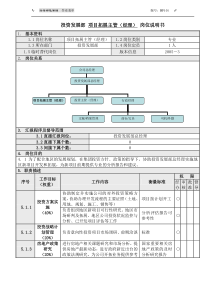 2项目拓展主管（经理）岗位说明书