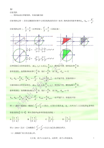 圆锥曲线——仿射变换