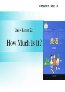 《How much is it》Food and Restaurants PPT课件