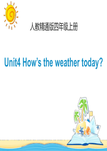 《Hows the weather today》PPT课件6