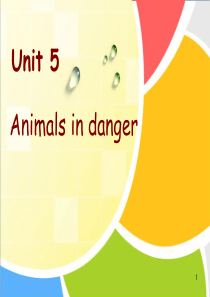 《Animals in danger》PPT7