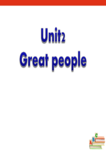 《Great people》PPT