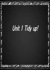 《Tidy up》PPT课件