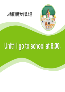 《I go to school at 》PPT课件66