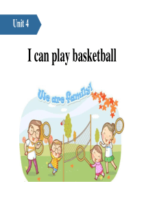 《I can play basketball》PPT(第一课时)