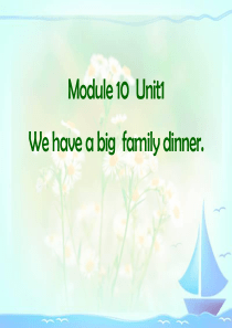 《We have a big family dinner》PPT课件66