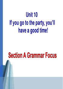 《If you go to the party youll have a great time!》P